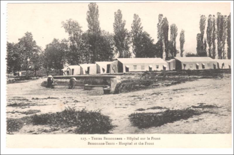 Tentes bessonneau,hopital sur le front = bessonnea tents : hospital at the front[Γραφικά]