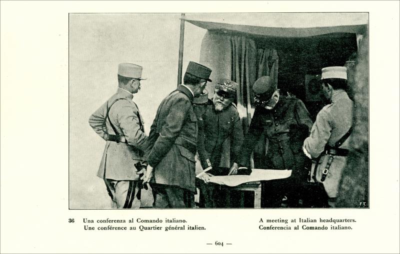 Συνάντηση στο ιταλικό αρχηγείο [Γεαφικά]