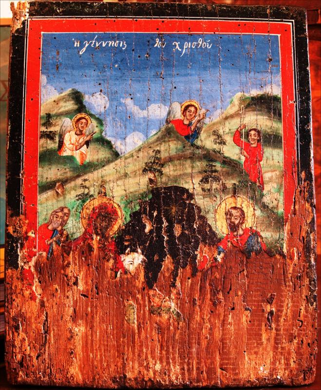 Γέννηση του Χριστού [φορητή εικόνα]