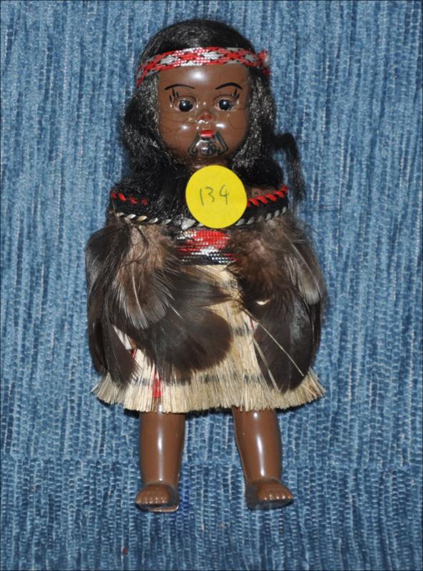 Vintage New Zealand Souvenir Maori Doll [Κούκλα]