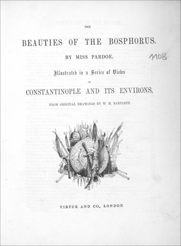The Beauties of the Bosphorus / by Miss Pardoe