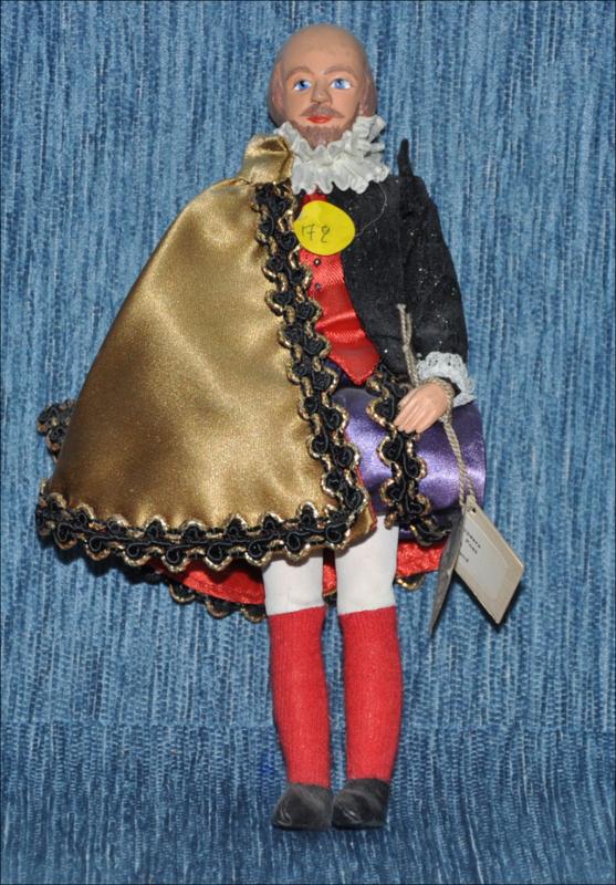 William Shakespeare : dramatist and poet 1564 - 1616 [Κούκλα]