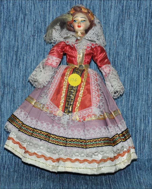 Greek traditional costume doll [Κούκλα]