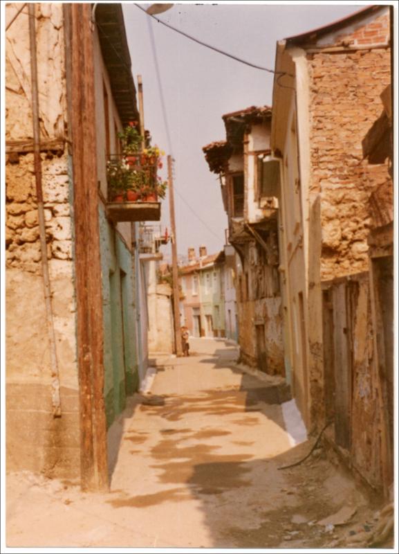 Οδός Ανταρτών στη Νάουσα το 1980 [Φωτογραφία]