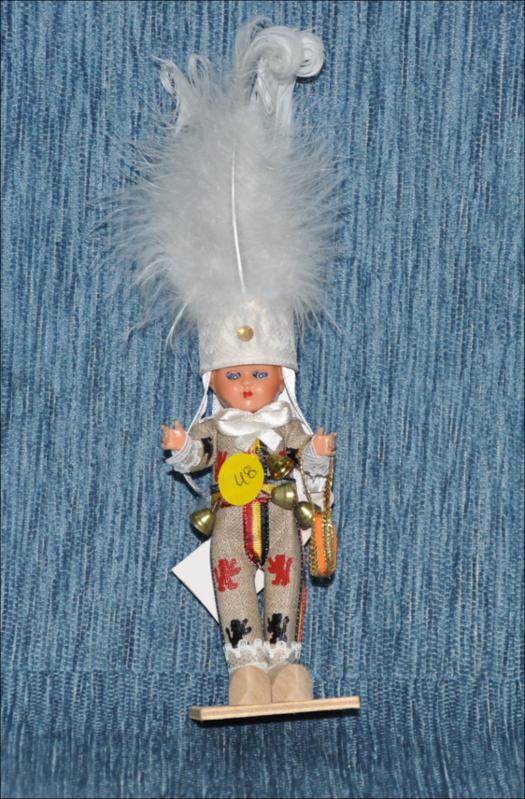 Gilles de Binche carnival doll [Κούκλα]