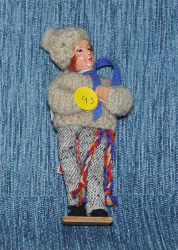 Antique Irish doll Aran fisherman [Κούκλα]