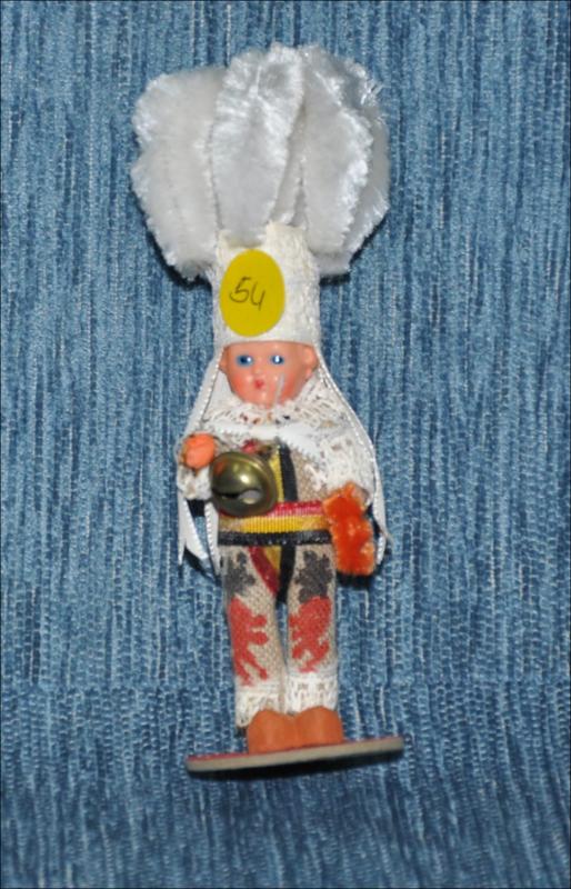 Gilles de Binche carnival doll [Κούκλα]
