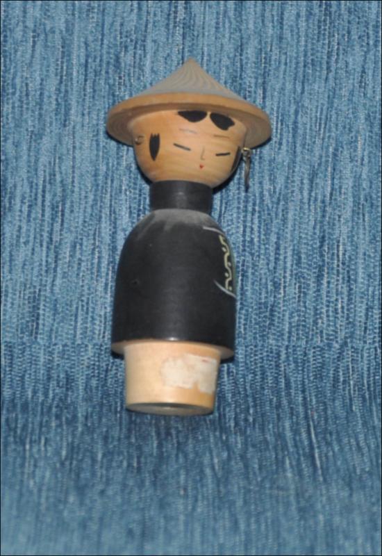 Wooden Chinese doll [Κούκλα]