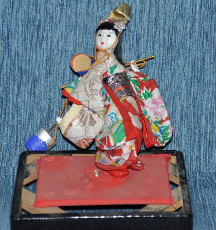 Japanese vintage Kimekami doll [Κούκλα]