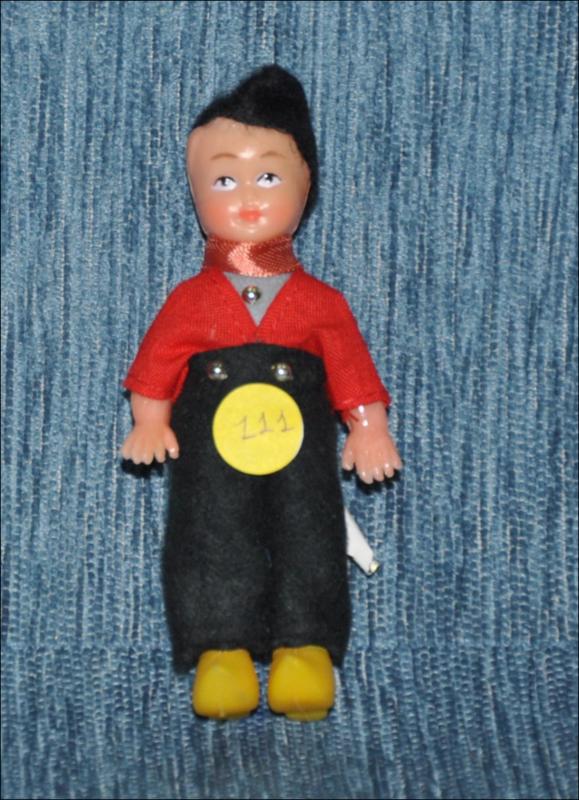 Dutsh boy doll with wooden doll [Κούκλα]