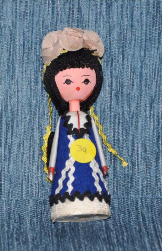 Wooden girl doll [Κούκλα]