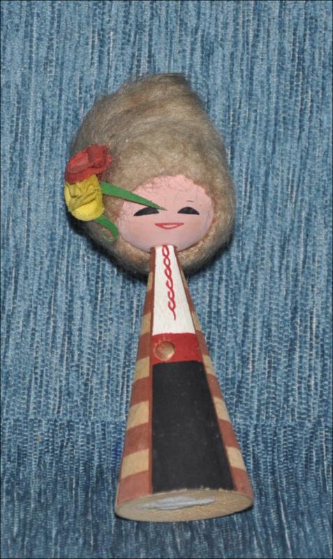 Bulgarian wooden doll [Κούκλα]