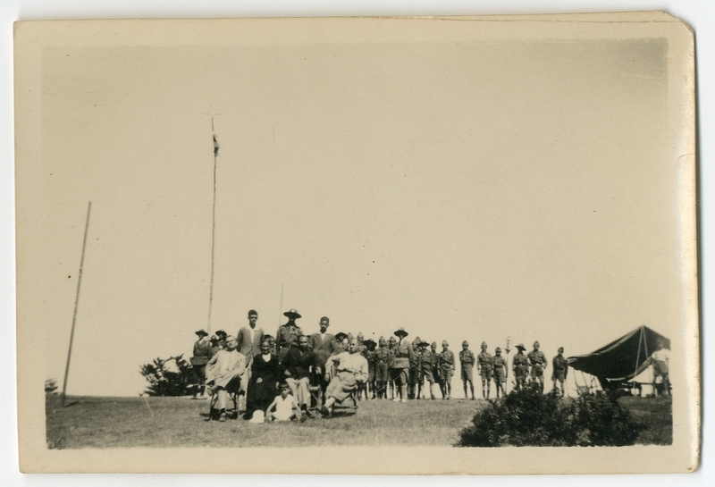Κατασκήνωση προσκόπων στην Καστανιά το1933