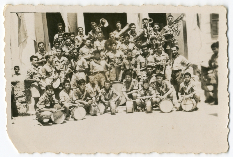 Ομάδα μουσικής προσκόπων 1936