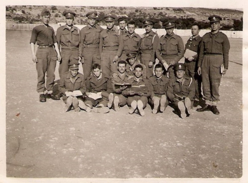 Φυτειώτες στη σχολή χωροφυλακής το 1945