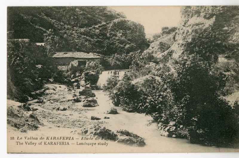 Le Vallon de Karaferia, etude de Paysage [Γραφικά]