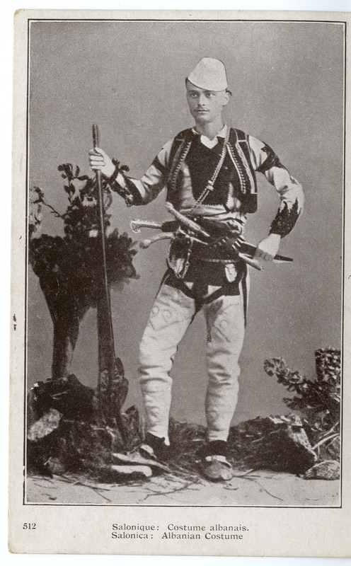 Salonique : Costume albanais [Γραφικά]