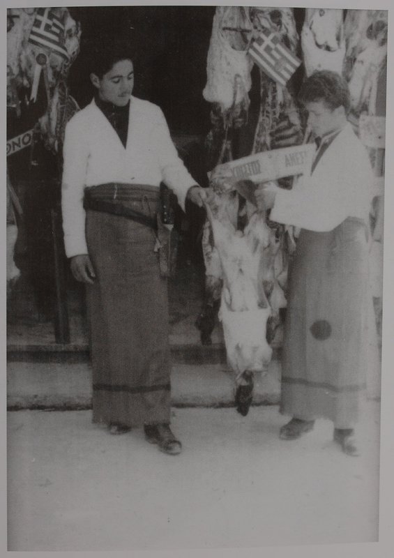 Το κρεοπωλείον Αχ. Μπίκα στη Δημοτική Αγορά Βέροιας