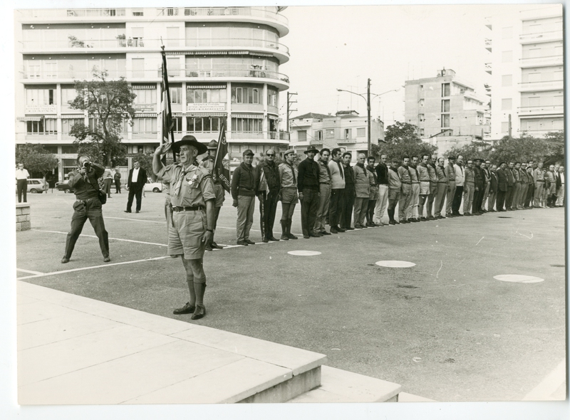 Κατάθεση στεφάνου στην πλατεία Ωρολογίου