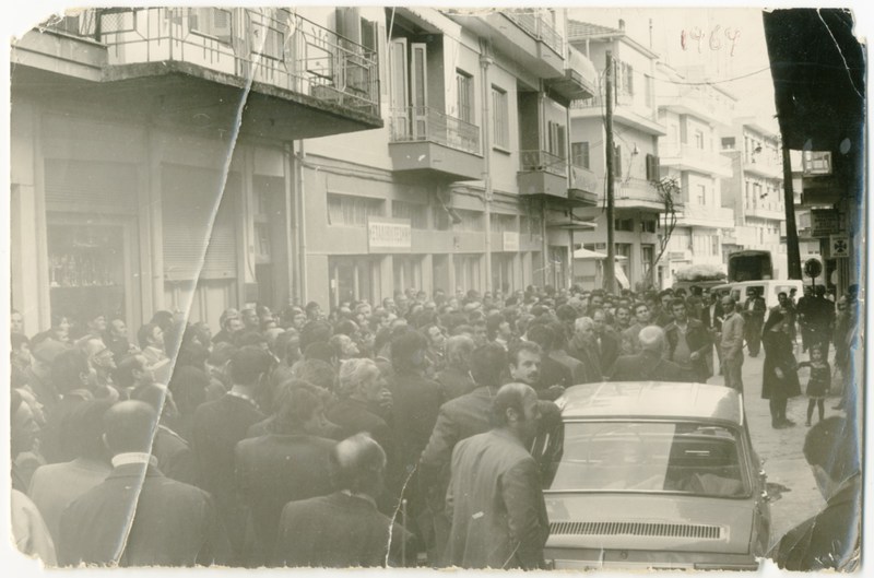 Πορεία διαμαρτυρίας του Σωματείου Οικοδόμων Βέροιας