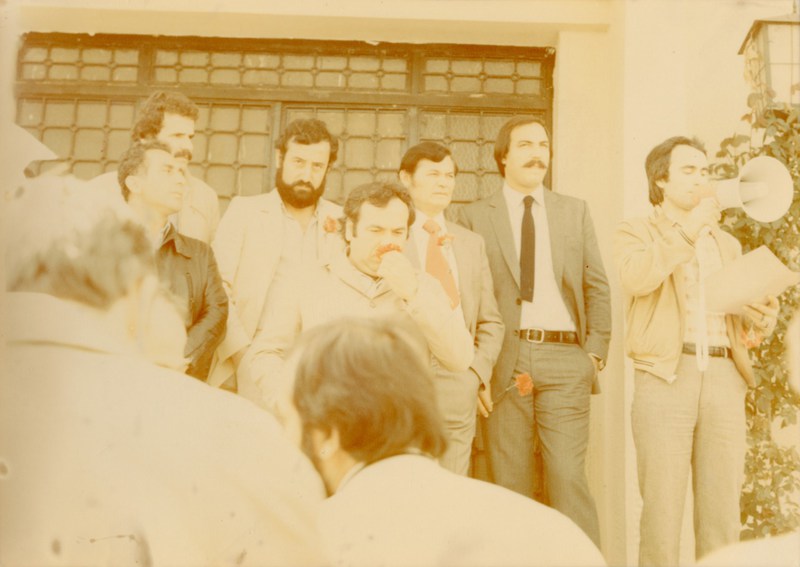 Ομιλία του Προέδρου σε συγκέντρωση του Σωματείου Οικοδόμων Βέροιας