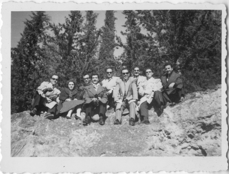 Μέλη Τουριστικού Ομίλου στην Εληά, Βέροια