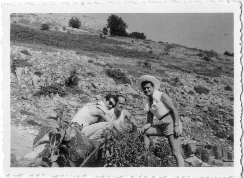 Μέλη Ορειβατικής ομάδας στην περιοχή Αράπη στην Καστανιά