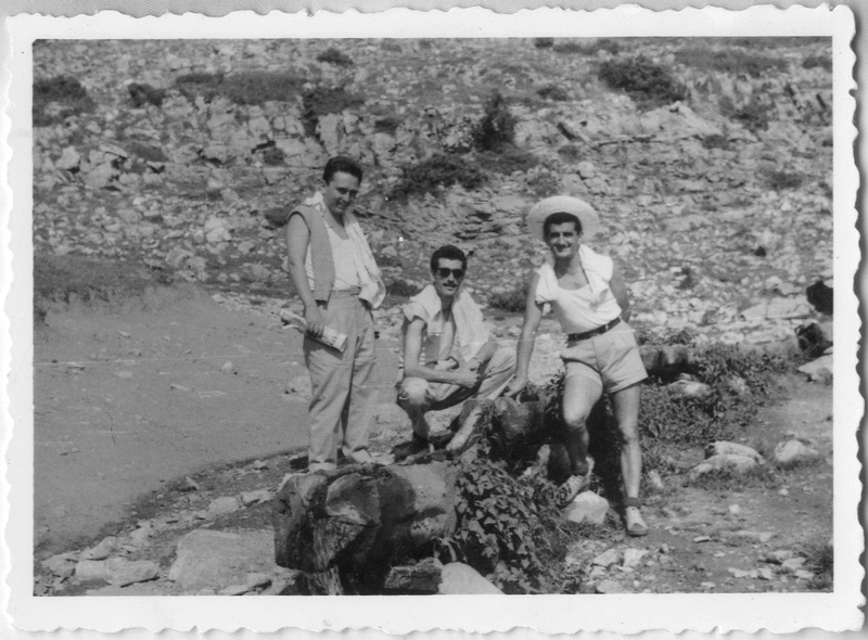 Μέλη Ορειβατικής Ομάδας στο Αιμπιλή στο Βέρμιο