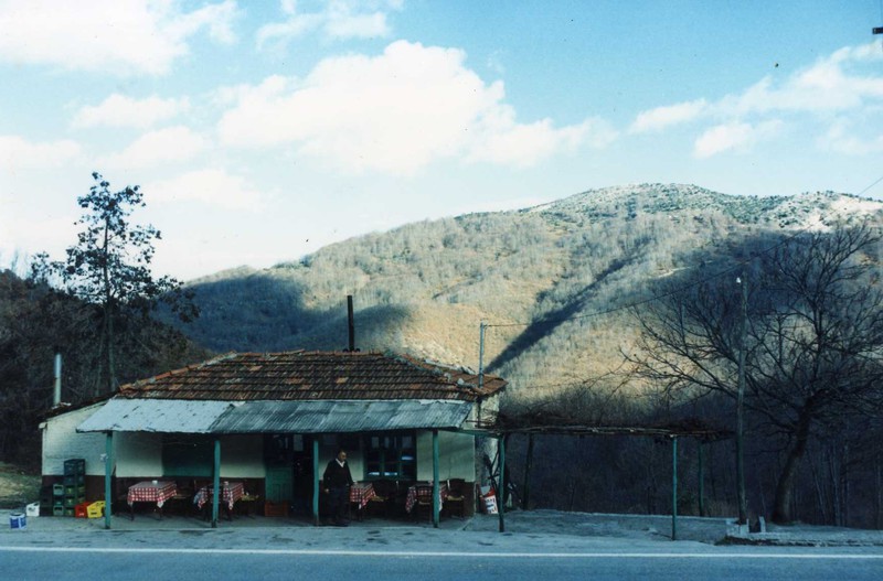Εξωτερική άποψη του εστιατορίου Γρα - Γρου το 1987