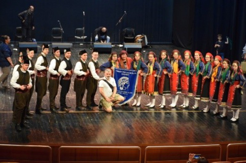 Η Χορευτική ομάδα του Λυκείου Ελληνίδων Ξάνθης
