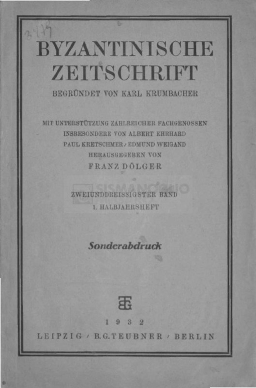 Essai sur Kahrié djami au début du XIIème siècle / par H. E. del Medico