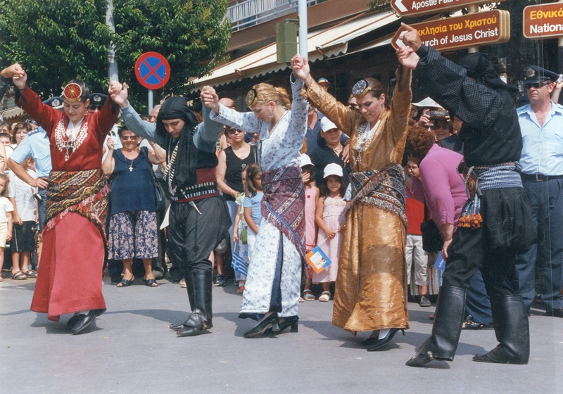 Αφιξη Ολυμπιακής Φλόγας στο πάρκο Εληάς