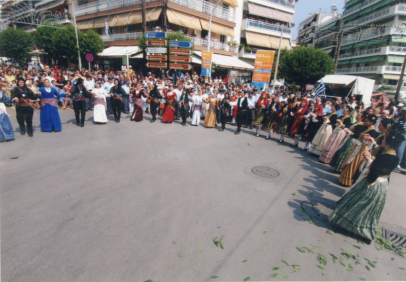 Αφιξη Ολυμπιακής Φλόγας στο πάρκο Εληάς