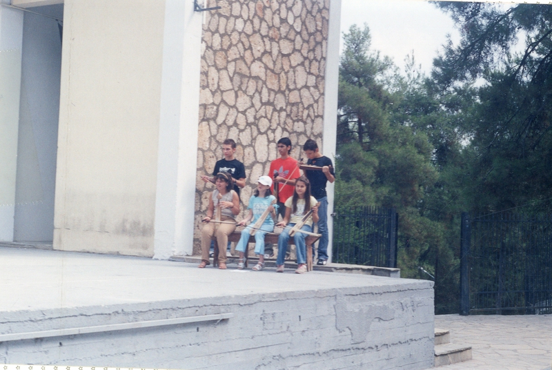 Παιδιά από το τμήμα λύρας της Ευξείνου Λέσχης Βέροιας