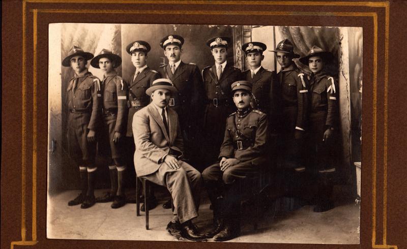 Βαθμοφόροι των Προσκόπων Βέροιας, 1936