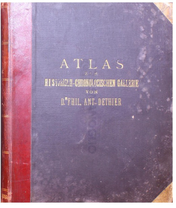 Atlas zur Historisch-Chronologischen Gallerie von Dr. Phil. Ant. Dethier