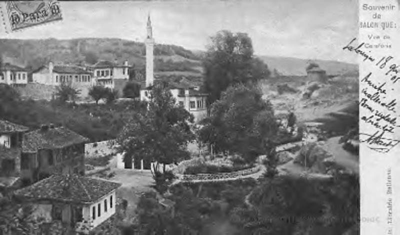 Souvenir de Salonique, vue de Caraferia [Γραφικά]